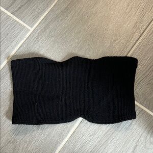 ASOS Black Knit Swim top